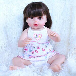 Lifelike Reborn Baby Dolls 18 Inch Sweet Real Life Realistic Newborn Full Cute